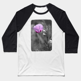 Poppy Color Baseball T-Shirt